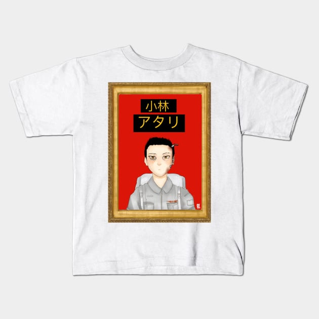 the little pilot Kids T-Shirt by parkinart